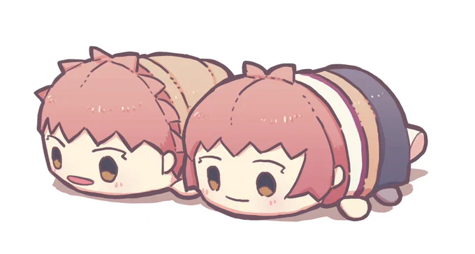 もちしろさんともちしろちゃん