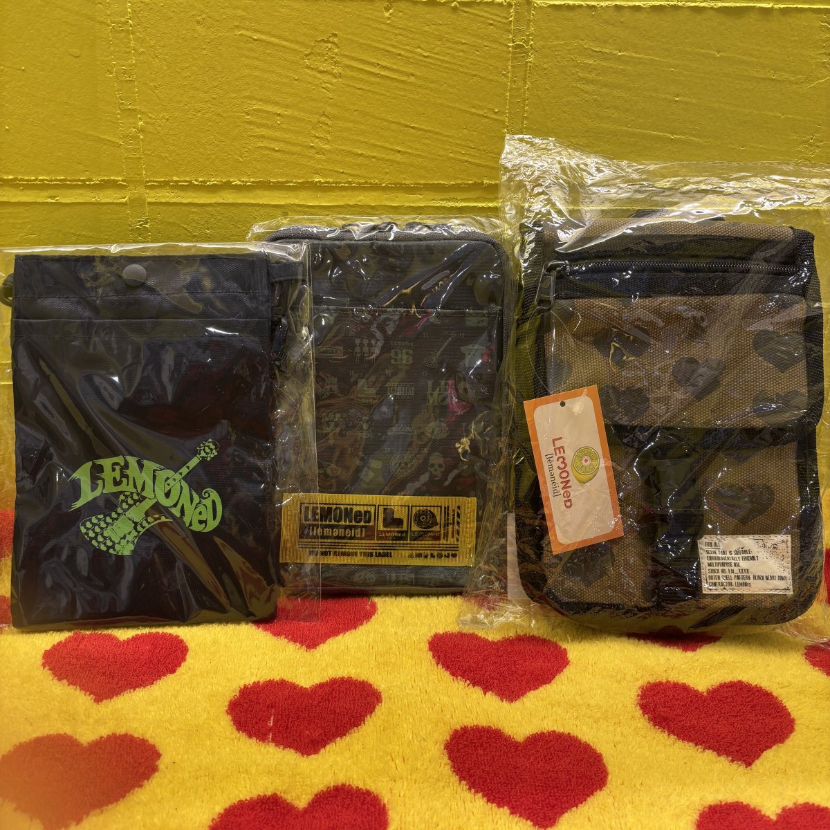 Laforet_H's tweet image. B1F レモネードショップ 荷物少なめさんにおすすめ！！: レモショにて販売しているバッグの中でこの３つのバッグはお出かけの際に必要になるスマホ、小さめの財布orカードケース、モバ充は入る容量になっています！
少しのお出かけや、荷物を軽くしたいフ… laforet.ne.jp/news_events/39…