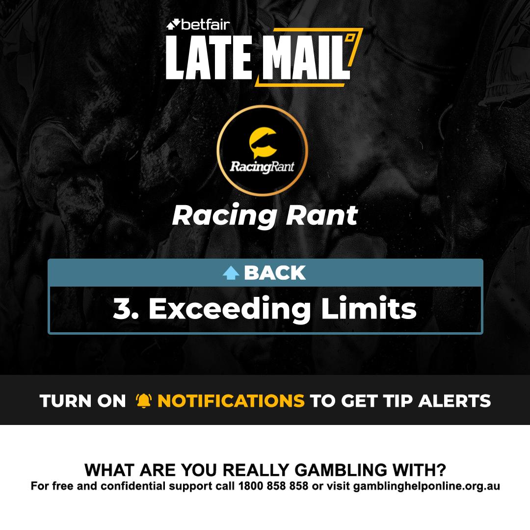 Some place value here for <a href="/RantRacing/">RacingRant</a> 📫 

Follow to never miss a tip: betfair.com.au/hub/racing-ran…