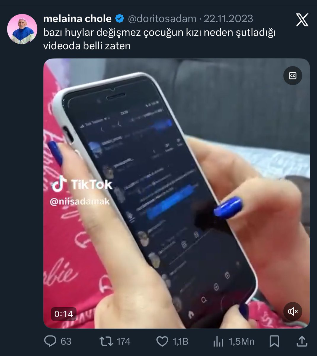 doritosadam's tweet photo. değiştim diyorum kızım yapmayacağım aynı hataları https://t.co/uIdJYnsenK