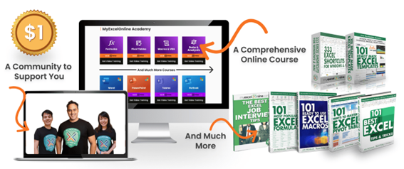 myexcelonline's tweet image. This is THE golden opportunity you&apos;ve been waiting for to fast track your Microsoft Excel &amp;amp; Office skills and revolutionize your professional journey! Reserve your spot NOW &amp;gt;&amp;gt;&amp;gt; join.myexcelonline.com/one-dollar-tri…