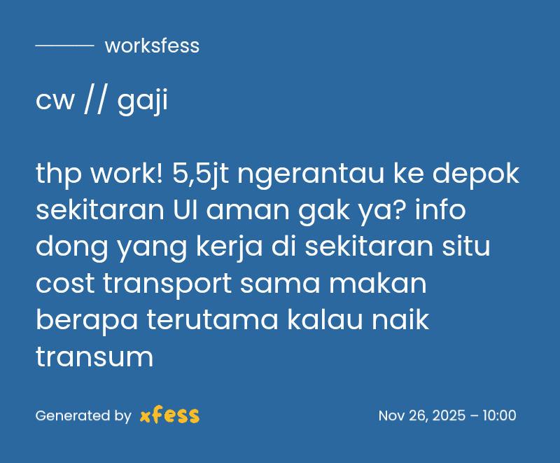 WORK tweet media