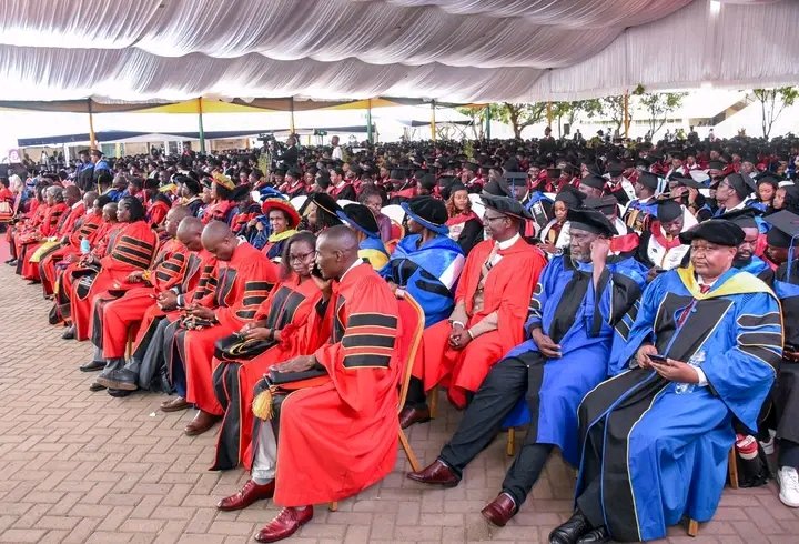 CsOfEducation's tweet image. I graced the 14th Graduation Ceremony of the Technical University of Kenya, where 2,277 students were awarded various degrees and diplomas.