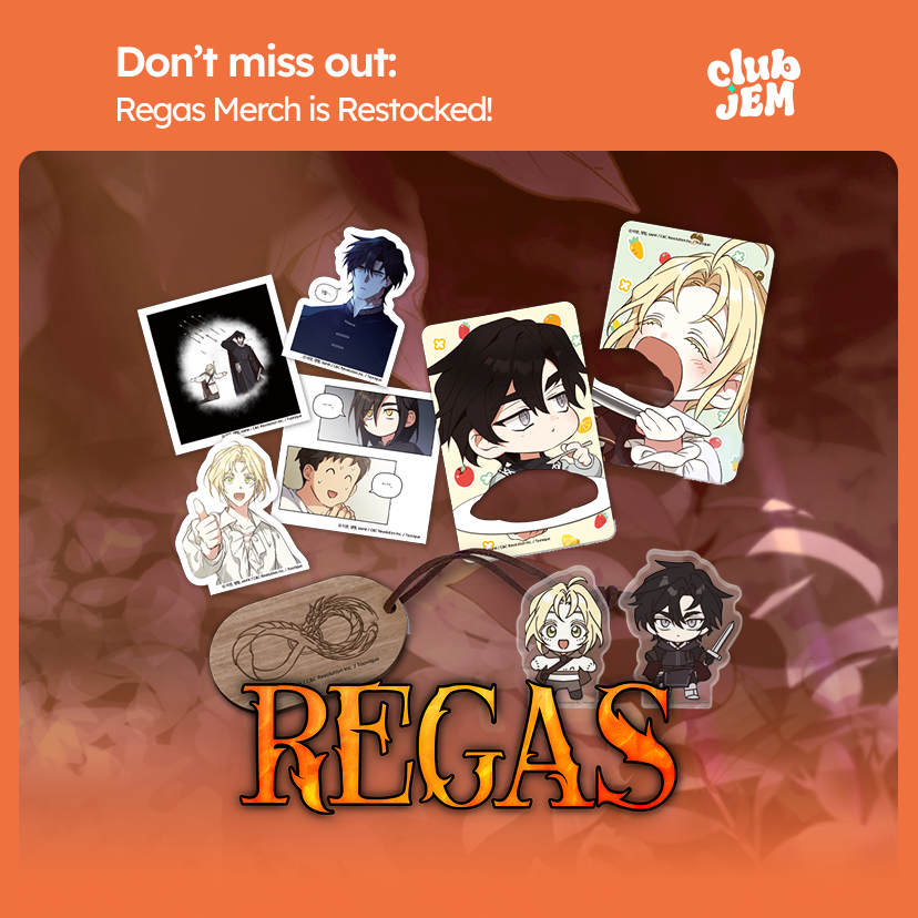 Club_JEM's tweet photo. 🗡️Regas🗡️
BACK BY POPULAR DEMAND! 🔥
Don’t miss out: 𝐓𝐡𝐞 𝐑𝐞𝐠𝐚𝐬 𝐌𝐞𝐫𝐜𝐡 𝐢𝐬 𝐑𝐞𝐬𝐭𝐨𝐜𝐤𝐞𝐝
🛒Shop now:https://t.co/oGRmT97pxk
#Tappytoon #ClubJEM #Regas #Merch https://t.co/MvZENYSU4C