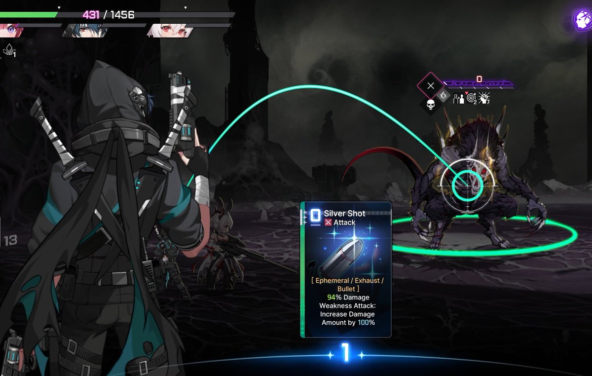 MonadZX's tweet image. A silver bullet against a Wolf Bane.... Perfection!