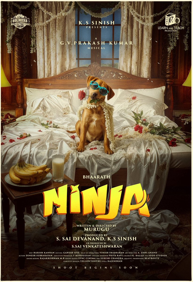 CineBarfi's tweet photo. When it comes to poster game, @SoldiersFactory @sinish_s have always been A1 🔥
Excited on what they are cooking after #Parking: the national award winner 🌟
#Ninja #Superhero #SoldiersFactory https://t.co/LEzDVvgGM6