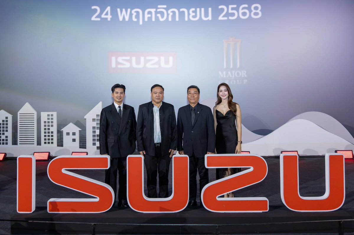 โบว์-เมลดา ร่วมงานเปิดตัว Digital Sound Check Presented by ISUZU ชุดล่าสุด “MU-X The Seamless Peak Experience” ชวนสัมผัสประสบการณ์เสียงระดับพีค! ที่โรงภาพยนตร์ เมเจอร์ฯ ทั่วประเทศ

อ่านต่อ : facebook.com/share/p/17cXvB…

#โบว์เมลดา #bow_maylada