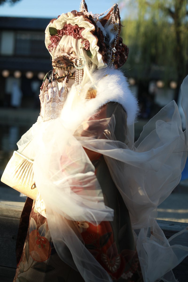 - Sun-kissed Lunar Spirit🌙 -

char 朧月ノ姫君(Luna Mademoiselle)
photo <a href="/nobukun9/">道楽檸檬（ドラえもん）15日上洛まつり　フリーカメラ</a> 
mask <a href="/telutelu_satoko/">さとこ@お面のかしま屋</a> 
nail ring <a href="/kumonosu_268/">烏水屋⛩️-うすいや-⛩️⏩️11/29(土)のみ トレファン6出店</a> 
headdress <a href="/aoi_LINF/">碧🪽𝐍𝐞𝐱𝐭▶11/22映画村、12月アンクラ出店</a> 

 #お面のかしまや #怪々yokai祭2025