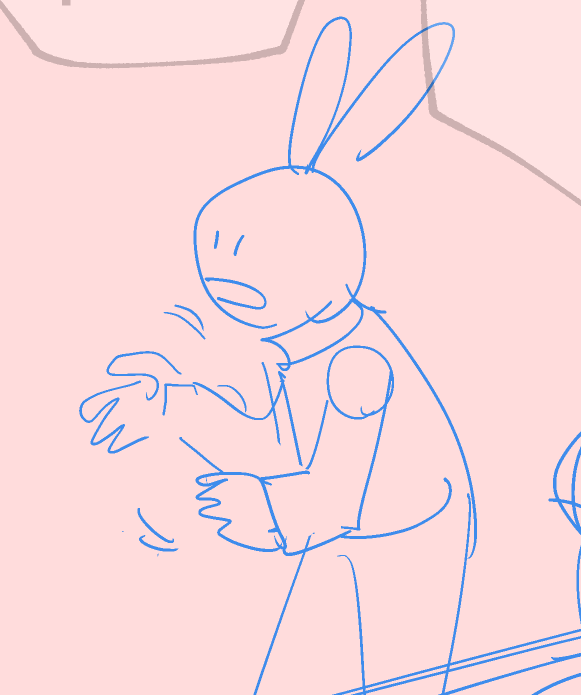 「ラフ下書きルディ #ぼけぶき」|窓 口 基のイラスト