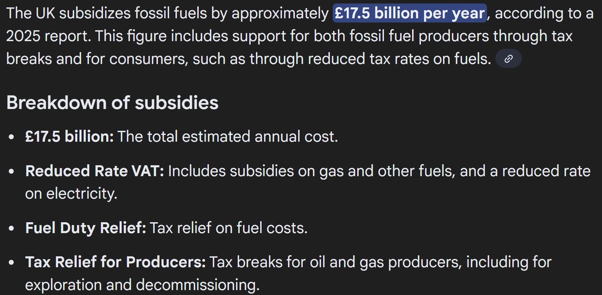 timlongson's tweet image. Private #FossilFuel companies are profiteering from us &amp;amp; ALSO get £17.5 BILLION a year in subsidise from our public purse! The sooner we move to 100% #PubliclOwned zero cost to run #RenewableEnergy (NOT CO2 capture, a fossil fuel con to allow them business as usual) the better!