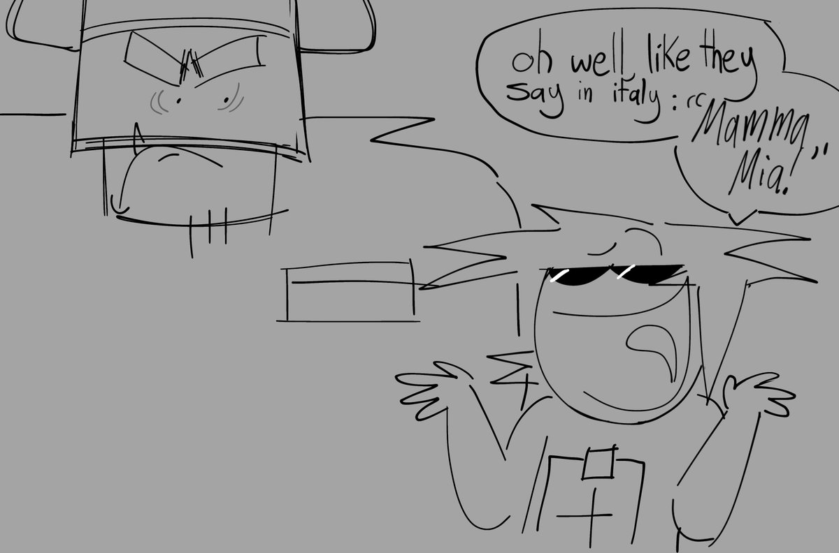 dude your husband is italian you really wanna say that