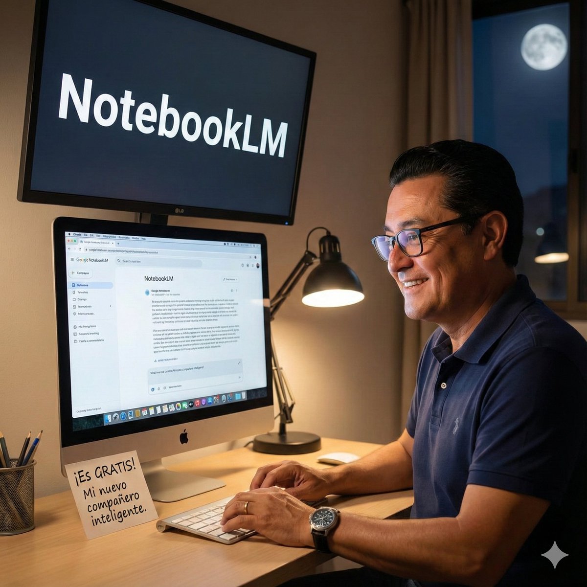 fcovaratrujillo's tweet image. Se llama NotebookLM y es gratis. Ideal para estudiar o trabajar sin tener que leer mil páginas. Tu nuevo compañero inteligente. 📚✨