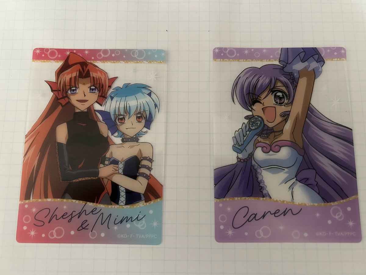 ぴちぴちピッチのカードコレクションがセリアに置いてあったので買って