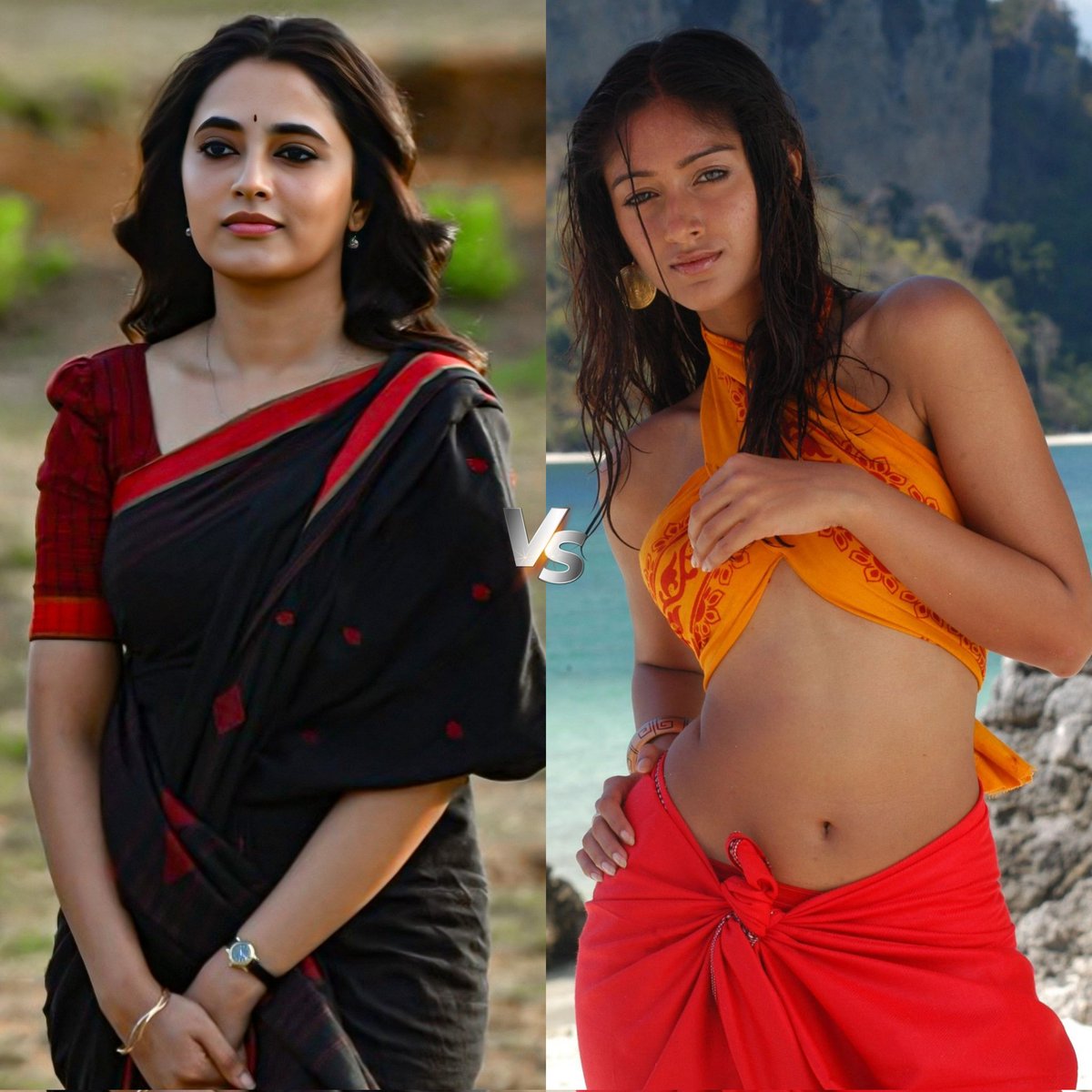 AMPL_Official_'s tweet image. HH 🩵 🆚 SD 🤍 
#PriyankaMohan 🆚 #IleanaDcruz

Follow @AMPL_Official_