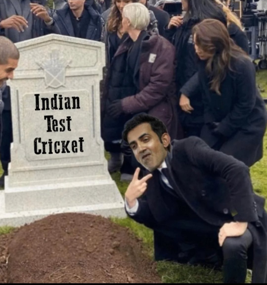 RIP Indian Test cricket.
Thank you #GautamGambhir 
#INDvsSA