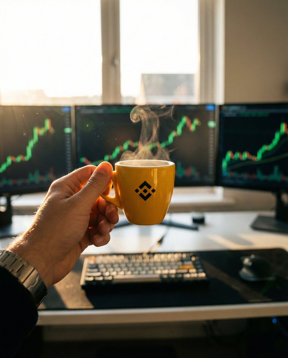 gm fam, keep the energy high ☕️🔶 #BUIDL