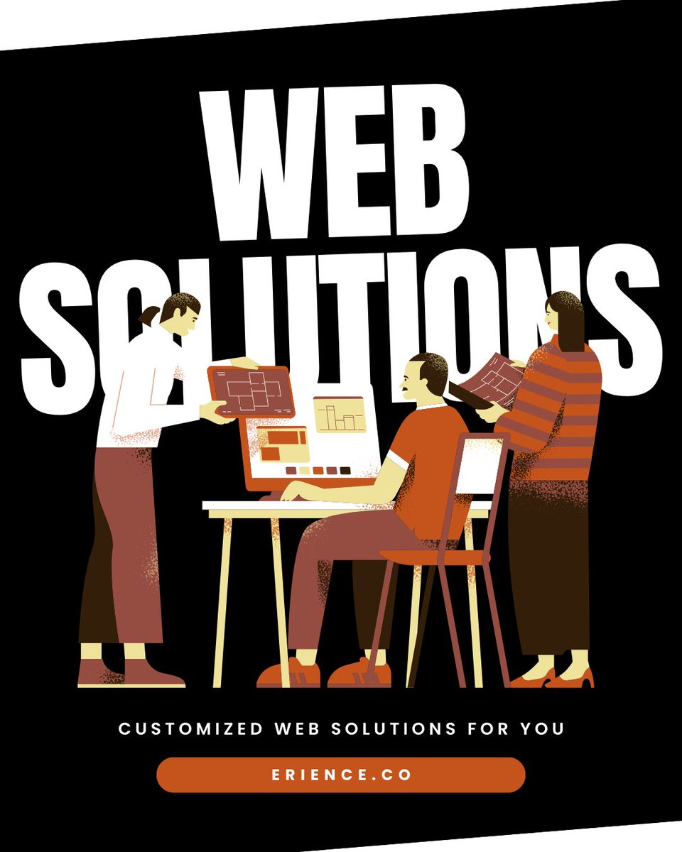 ErienceINT's tweet image. Crafting seamless web solutions to elevate your digital presence. 💻✨
erience.co
#WebDevelopment #DigitalTransformation #UXDesign #TechSolutions