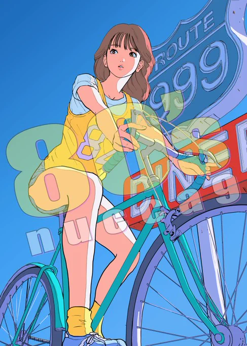 Nucca9 "80's" Artbook by Octagon Studio 限定リワードもまだあります!ぜひ一度ページを覗いてください〜