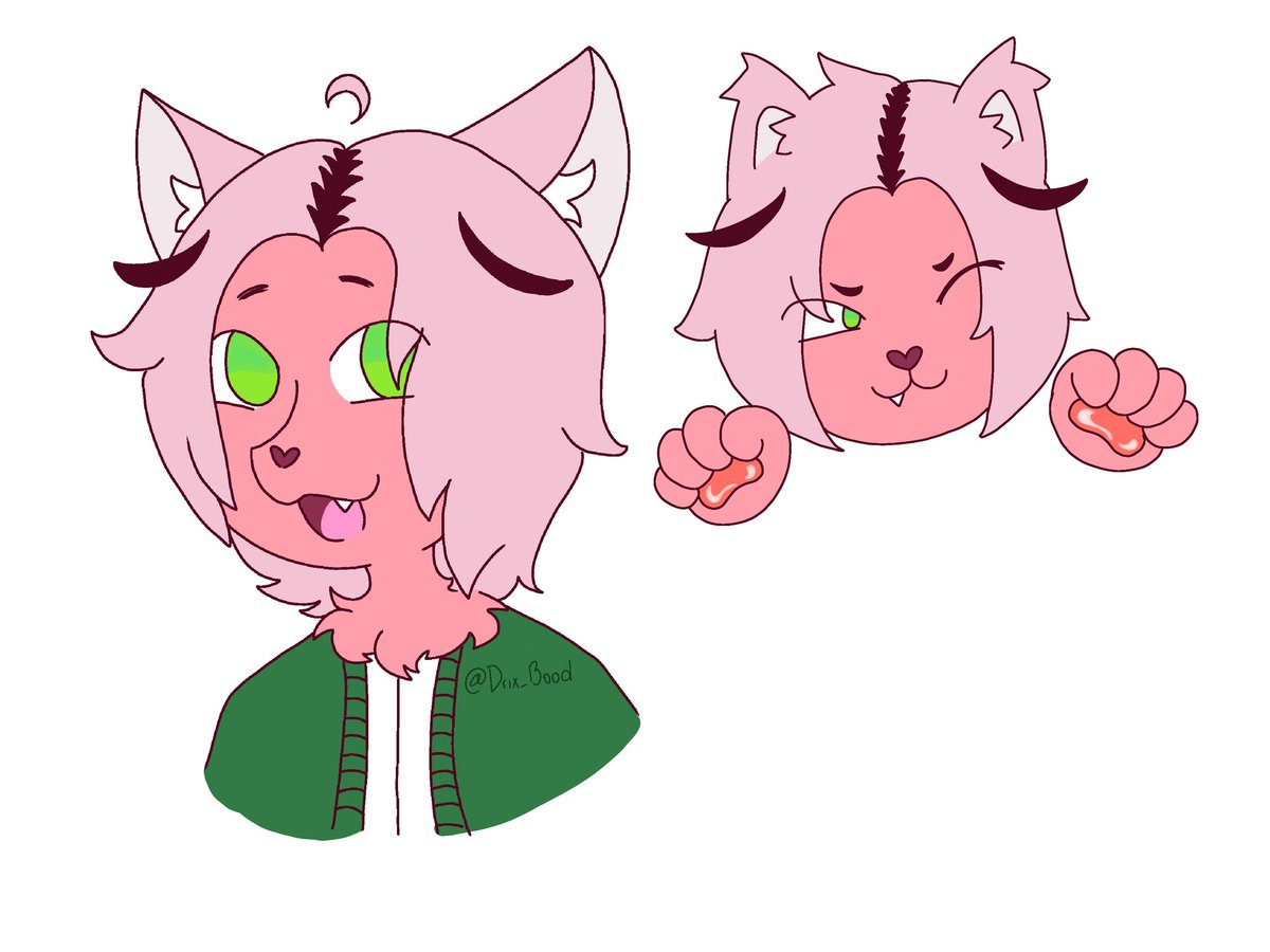 Drix_Bood's tweet photo. @blackholeshan I was the one who mentioned the Nammi furry thing; I liked the idea of Nammi being "the wolf in sheep's clothing" of the internet (that's why the accessories on his head are sheep ears) (⁠.⁠ ⁠❛⁠ ⁠ᴗ⁠ ⁠❛⁠.⁠) (also some doodles) https://t.co/joHcnABVKK