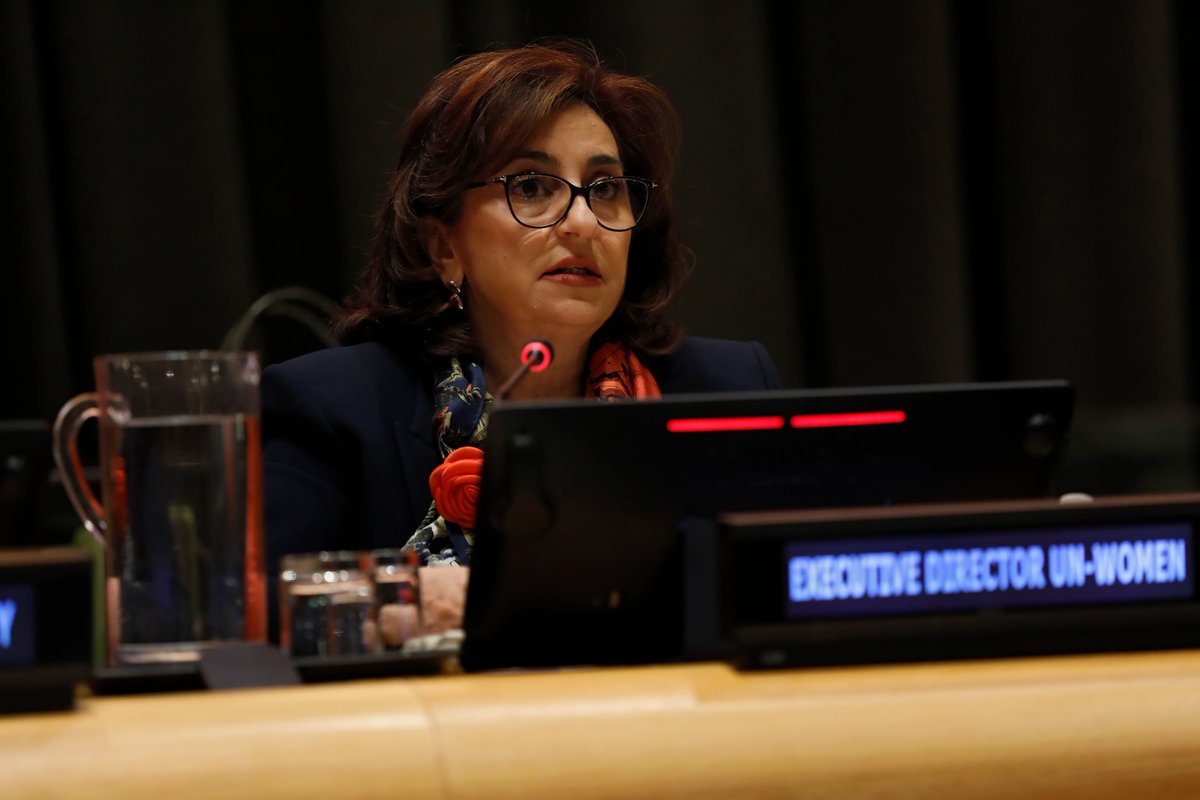 When women are driven from digital spaces we are denied their voice, leadership &amp; contribution. 

Every space, on or offline, must be one of safety, dignity &amp; equality.   

There is #NoExcuse for online abuse. 

My remarks at the #16Days commemoration: unwo.men/U58i50XxOxX