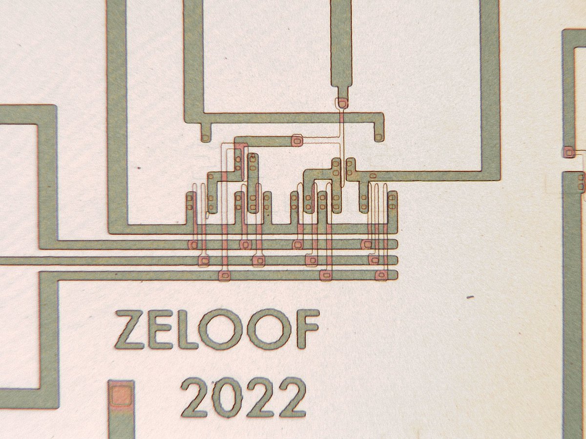 Sam Zeloof tweet media