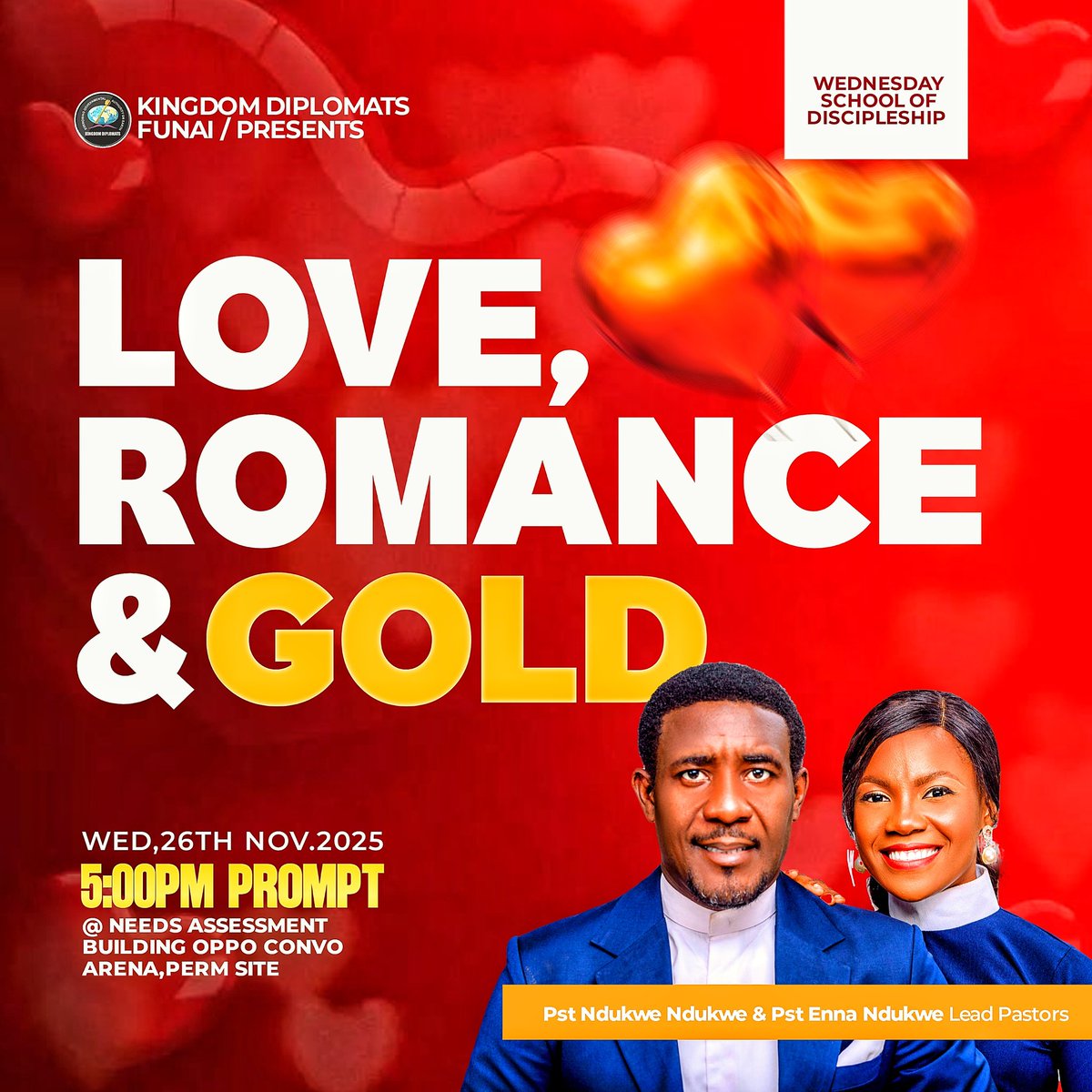 Love Service.
Recently designed