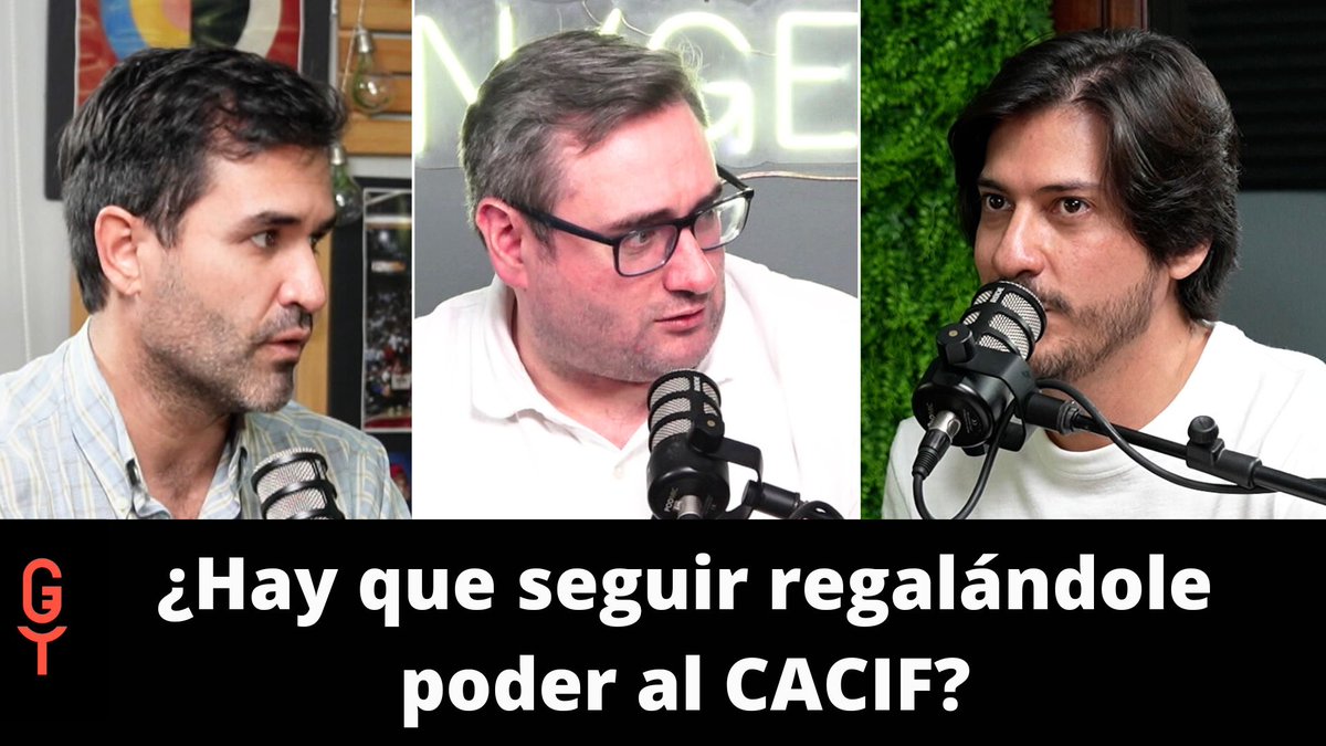 ¿Criticar el corporativismo nos hace envidiosos?  😂

En esta conversación <a href="/DarwinHK/">Daniel Haering</a> <a href="/quiquenaveda/">Enrique Naveda</a> <a href="/GabrielReyesSil/">Gabriel Reyes Silva</a> nos explican de dónde surge este sistema que ha dejado al <a href="/CACIFGuatemala/">CACIF</a> con tanto poder en decisiones del Estado.

Disponible en Youtube:  youtu.be/EEve5o8szPs