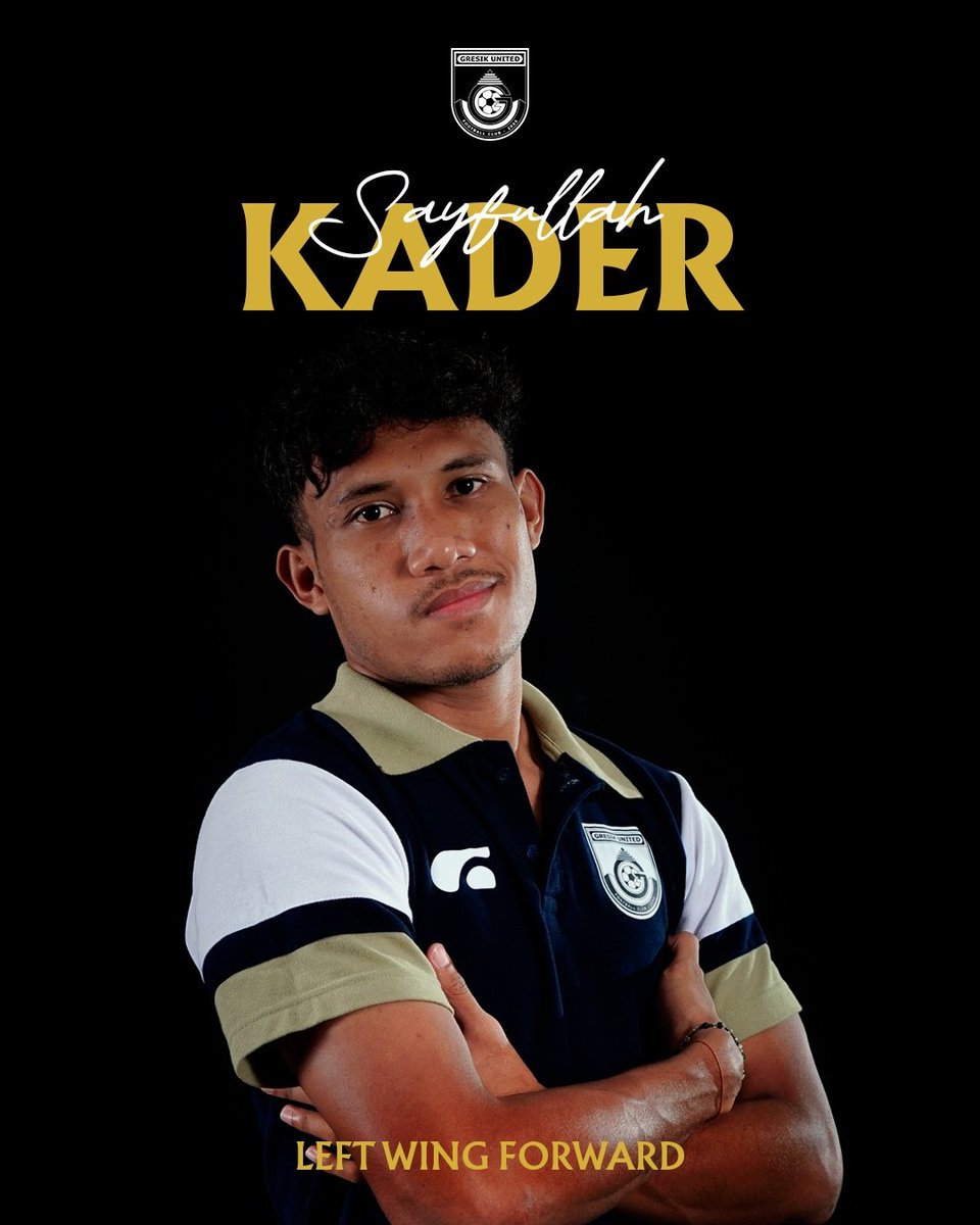 gresikutdFC's tweet image. Perkuat kedalaman skuad, Gresik United merekrut Sayfullah Kader untuk memperkuat serangan sayap. Serta Muhammad Rafli yang siap berkontribusi di lini tengah.

#GresikUnited #LaskarJokoSamudro #ST20NGERTOGETHER #SayfullahKader #MuhammadRafli