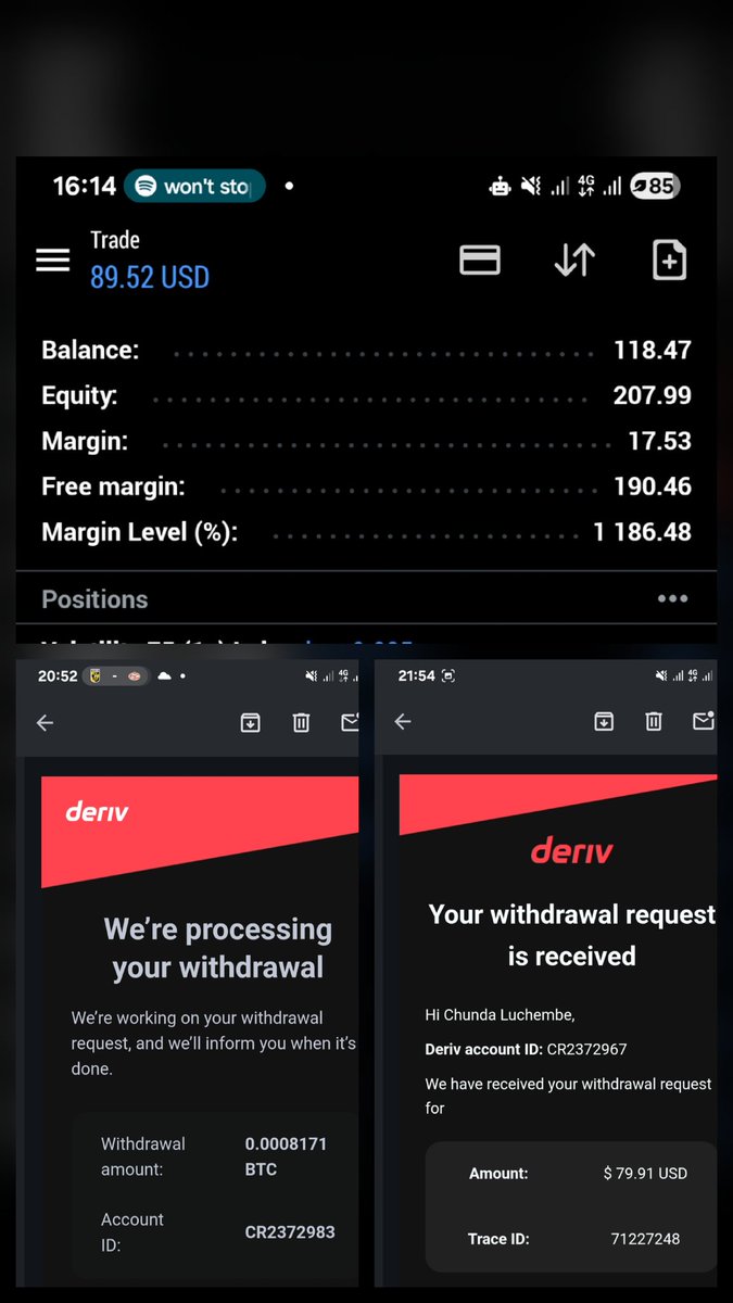 ChundaLuchembe's tweet photo. Day 8: The art of paying yourself,
When you trade and make profits, you must pay yourself!
When you perform extremely well , you must pay yourself that's forex .
Trade, earn, withdraw, then repeat the cycle.
Key points:
1. Practice taking profits
2. Practice withdrawing https://t.co/FVRp3fiKDn