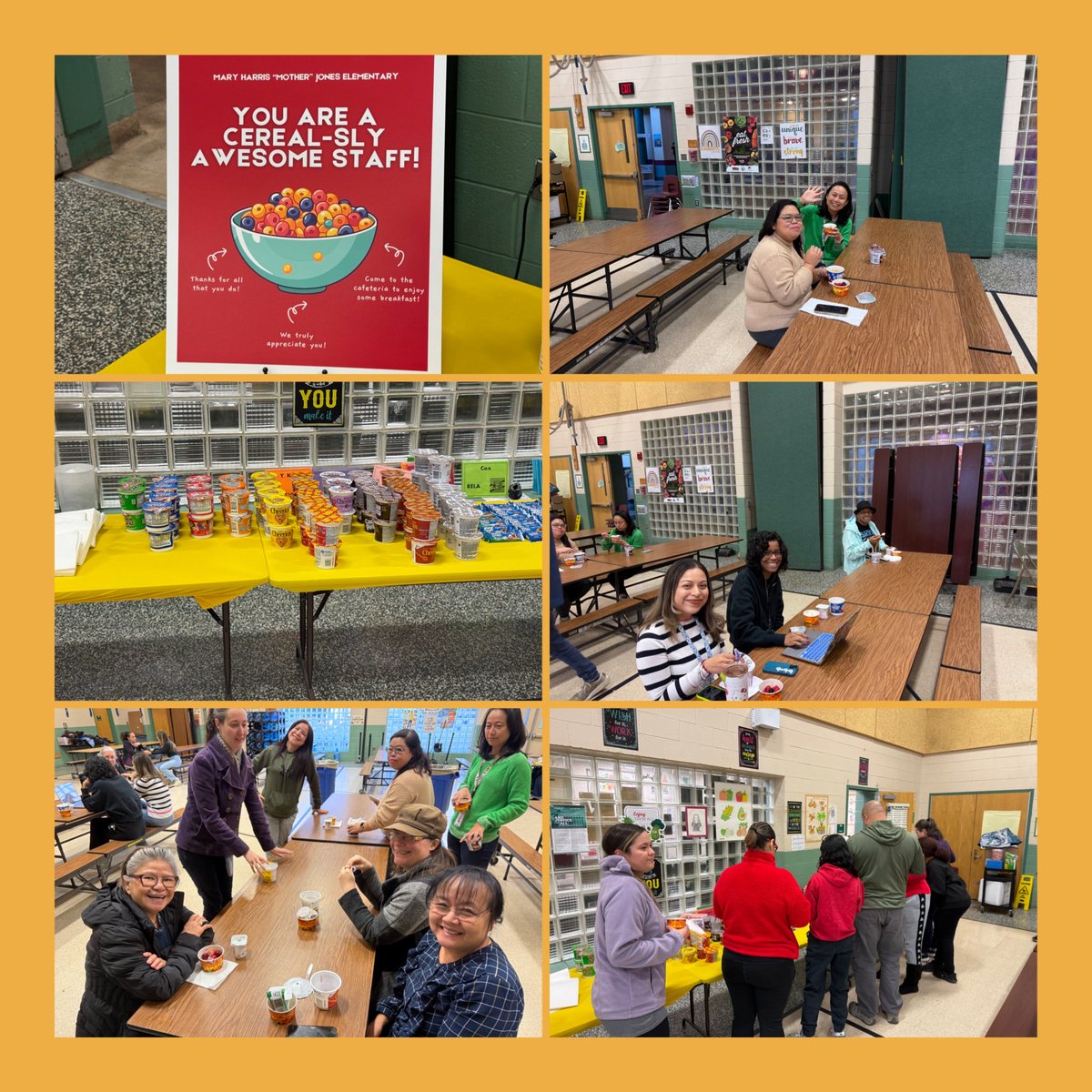 This Thanksgiving, MOJO thanks our CEREAL-sly awesome staff for all that they do for our students and school families! Our staff enjoyed a cereal bar before the holiday break! <a href="/pgcps/">PGCPS</a> <a href="/Area1PGCPS/">Area I - Prince George's County Public Schools</a> <a href="/Title1_PGCPS/">Title1_PGCPS</a> <a href="/PGCPS_OCS/">PGCPS Office of Community Schools</a> 🍁🦃🍁