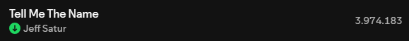 radiocodesaturn's tweet image. 🟢Spotify Update For Our Focused Playlist

RG-Day 9
■Ride or Die: 14,754,787(51,442)
■Tell Me The Name: 3,974,183(23,845)

#JeffSatur #RadioCodeSaturn #JeffSaturStation