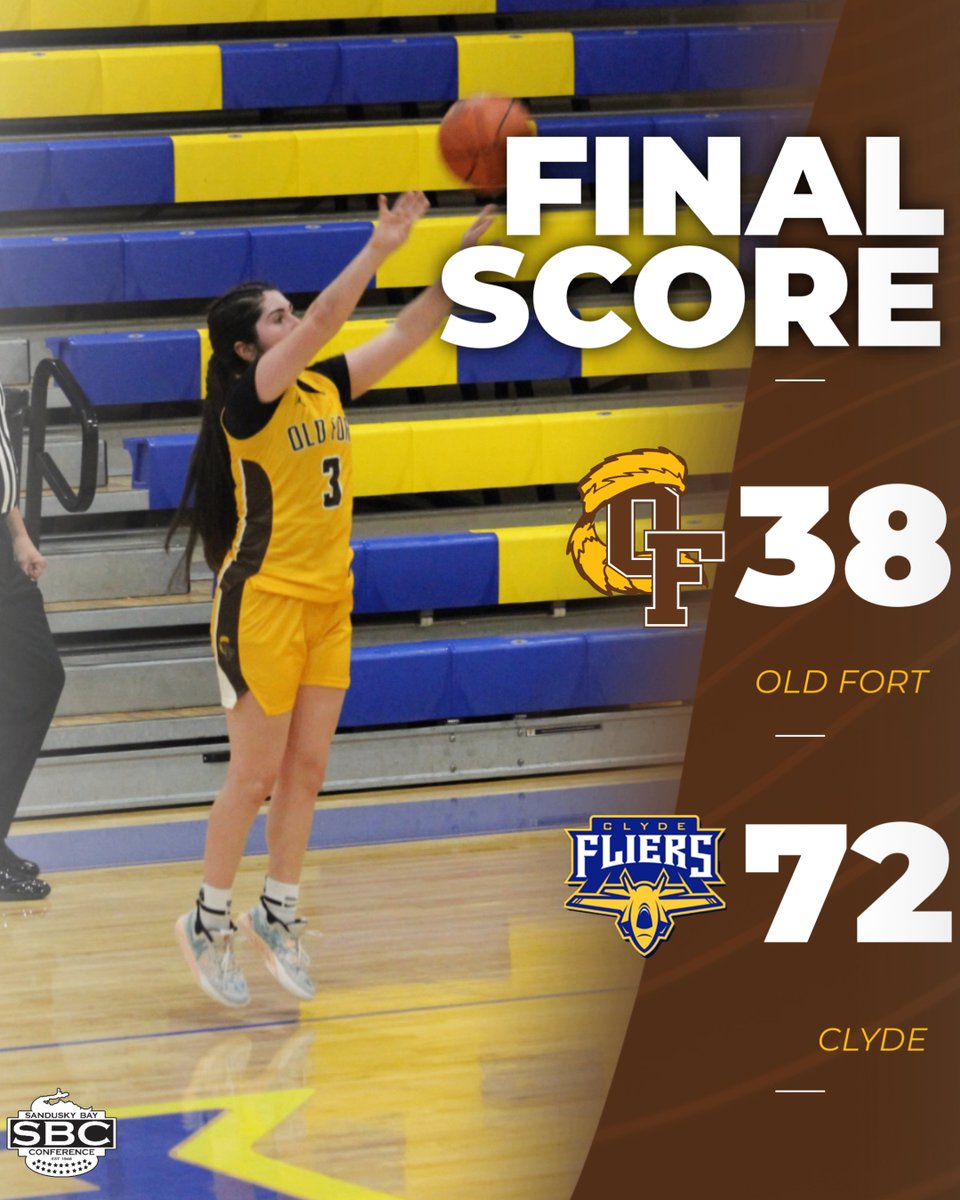 Final from tonight's first game. 72-38 Clyde 

#GoKaders