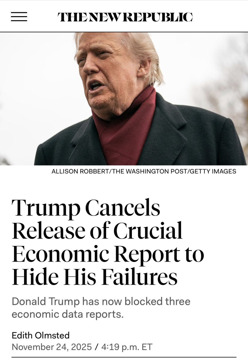 RetroAgent12's tweet image. The funniest part is how predictable this has become. Three major economic reports get canceled in the same week… GDP estimate? Gone. Jobs report? Vanished. Inflation numbers? Poof. And the White House is out here insisting it’s all because Democrats somehow sabotaged the…
