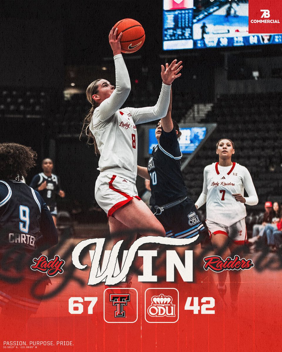 LadyRaiderWBB's tweet image. Ate and 0

#WreckEm | @7BCommercial
