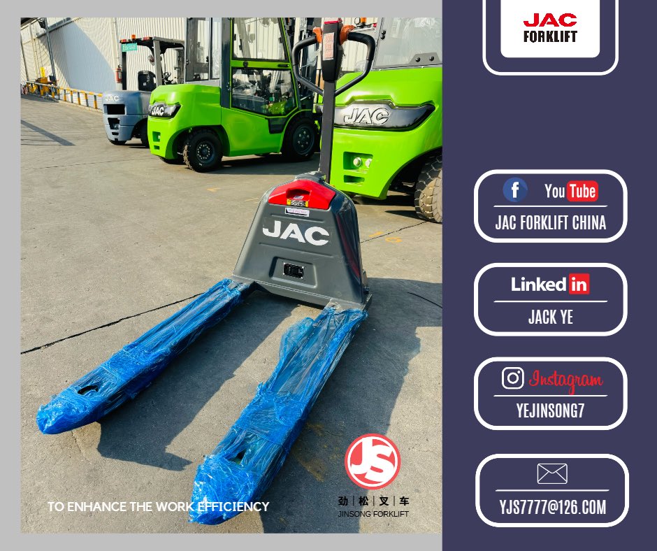 yejinsong7's tweet image. 1500kg-2000kg Lithium battery electric pallet truck
#jackforklift #yjsforklift #stacker #jsforklift #劲松叉车 #forklift #forklifts #jacforklift #jacforkliftchina #forkliftdriver #вилочныйпогрузчик #maquina #지게차 #heftruck #รถยก #empilhadeira #gabelstapler #pallettruck