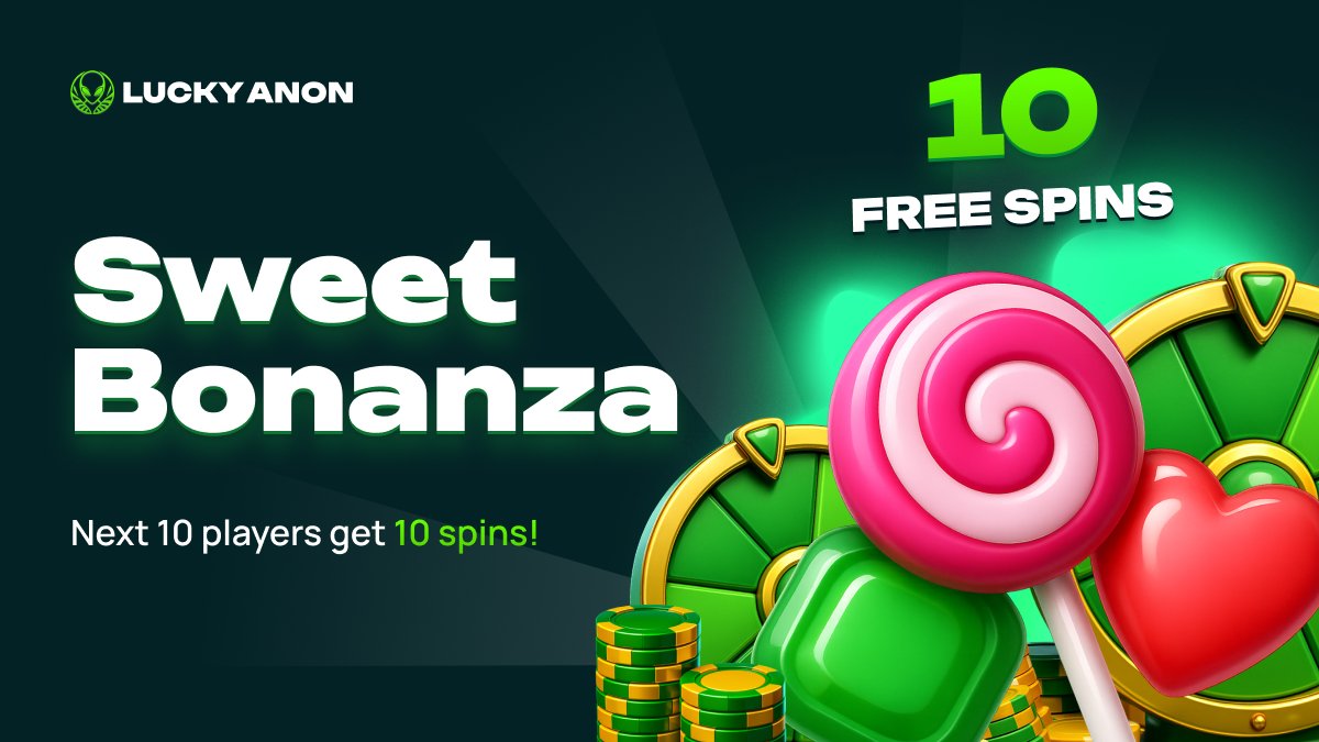 10 Free Spins for next 10 players who join Lucky Anon early access ➡️ luckyanon.com 

RT &amp; Comment Username