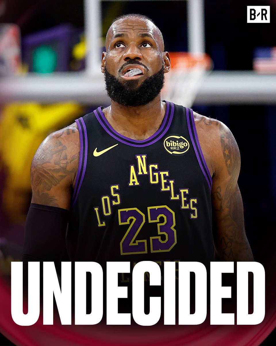 Sources close to LeBron James say he “remains undecided” about whether or not this is his last season, per @mcten

A 2026 retirement tour could still be in play… 