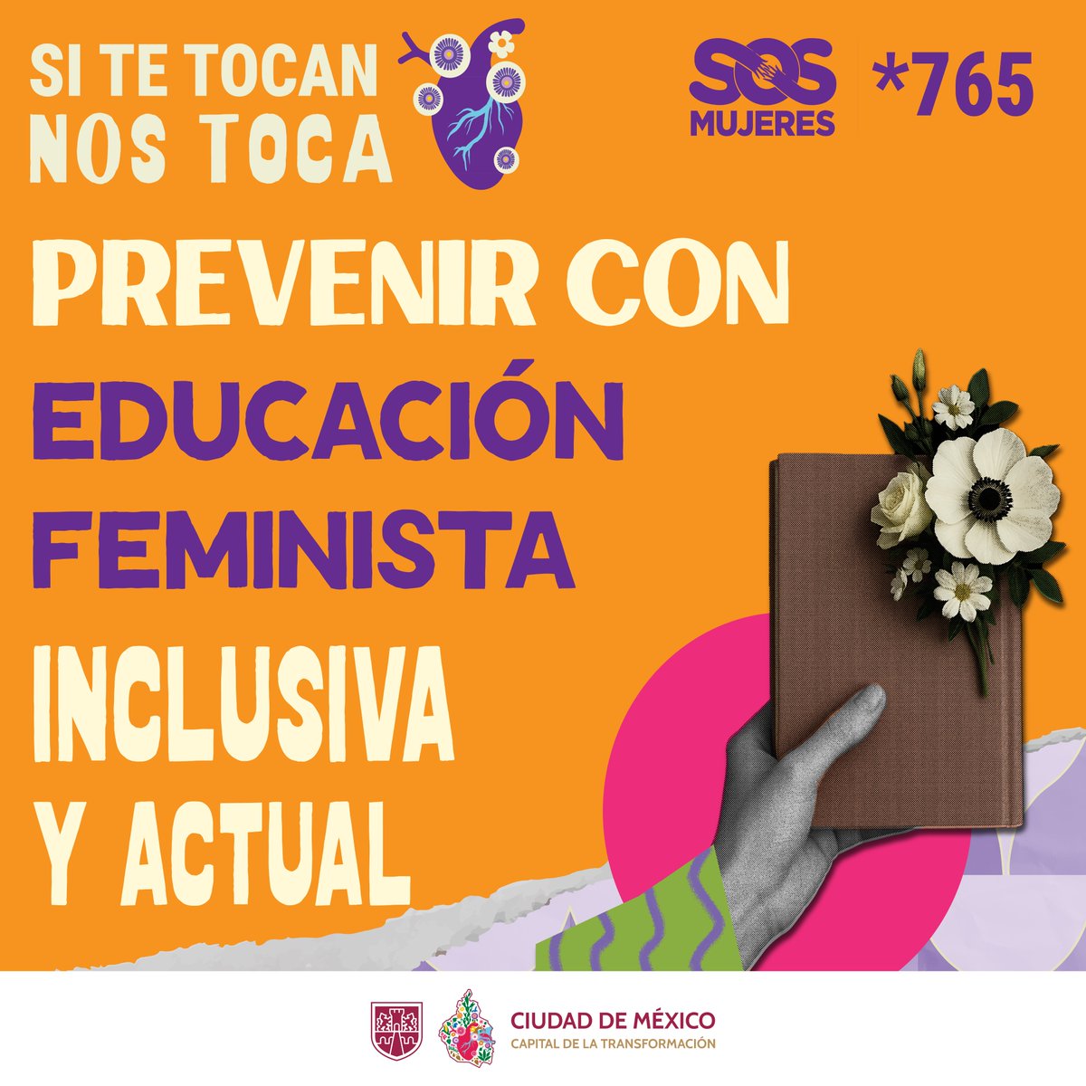 En la Ciudad de México apostamos por una educación feminista que forme, prevenga y transforme. Una educación inclusiva y actual, que acompañe a las niñas, jóvenes y mujeres a vivir libres, seguras y con pleno acceso a sus derechos.
Cuando hablamos de seguridad y de igualdad,