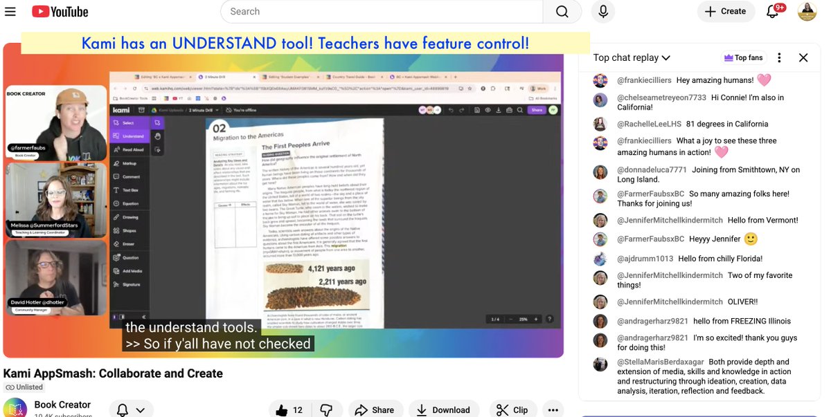 swampfrogfirst's tweet image. The more I learn about @KamiApp 
The more I&apos;m starting to 💜
#appsmashbash

Thanks @BookCreatorApp for the engaging webinar on how the these two powerful #edtechtools can be smashed together for ultimate student success💜

read.bookcreator.com/J0Gk3XKE0ddhu0… 
💗 PD in Pajamas

#edtechcoach