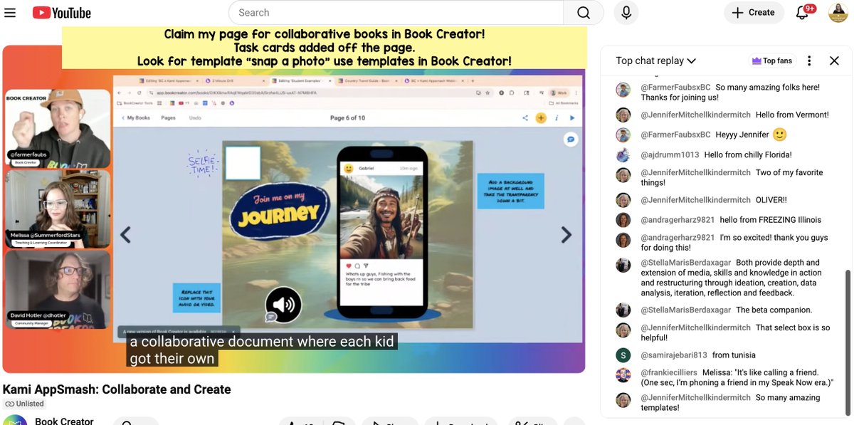 swampfrogfirst's tweet image. The more I learn about @KamiApp 
The more I&apos;m starting to 💜
#appsmashbash

Thanks @BookCreatorApp for the engaging webinar on how the these two powerful #edtechtools can be smashed together for ultimate student success💜

read.bookcreator.com/J0Gk3XKE0ddhu0… 
💗 PD in Pajamas

#edtechcoach