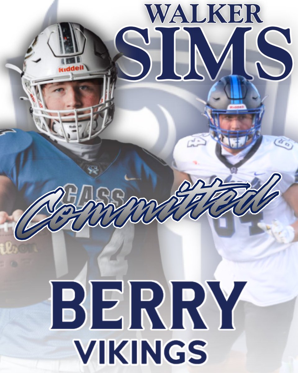 Thank you to everyone who helped make this happen! A couple specific people:

<a href="/Velocity_LS/">Luke Schultheiss</a> <a href="/dodd_tk/">TK Dodd</a> <a href="/_CoachCalandra/">Kyle Calandra</a> <a href="/CoachHughes12/">Bobby Hughes</a> <a href="/Coach_Spencer_/">Coach Spencer Smith</a> <a href="/Gates_CassHC/">Steve Gates</a> 

Can’t wait to get to work! <a href="/CoachJohnSikora/">John Sikora</a> <a href="/BCCoachK/">Tony Kunczewski</a> <a href="/BerryFootball/">Berry Football</a>