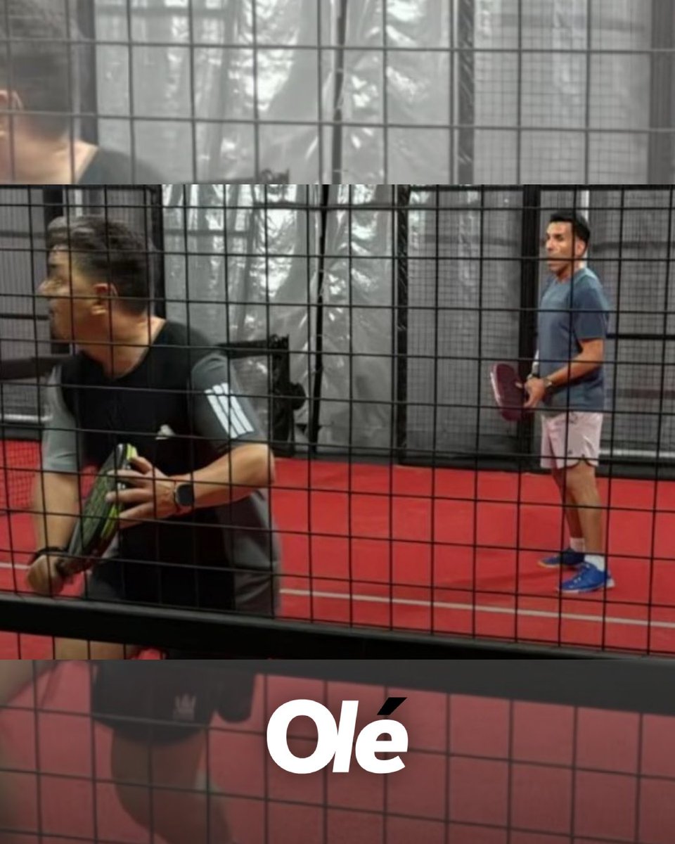 GALLARDO Y TEVEZ, LA PAREJA DE PÁDEL 🔝

➡️ Los entrenadores de River y Talleres fueron vistos jugando juntos un partido como compañeros