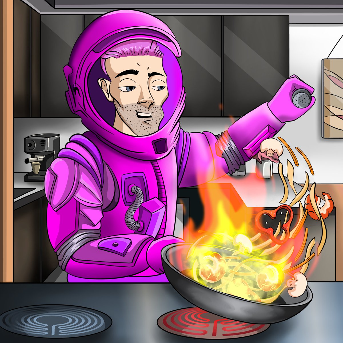 gm my friends.

Say it back if you're ready to cook with me on a Saturday 🍳