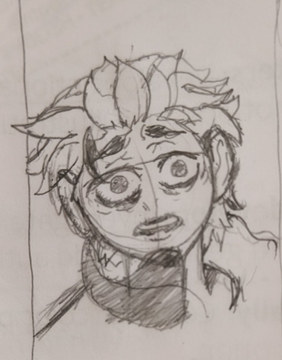 Wenas dibujo que hice en clases 
Me salió medio mal