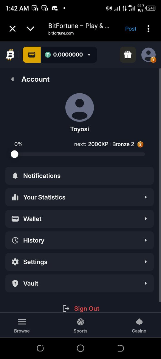 KhalustaMichael's tweet photo. @RickRoss @bitfortune @slotcoffee I have followed all the procedures 

And I hope for green ser

The gambling addiction begins https://t.co/bkrFbXrv44