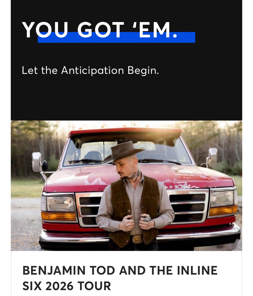 NicOJsimp's tweet image. will always buy tickets a year in advance for Ben