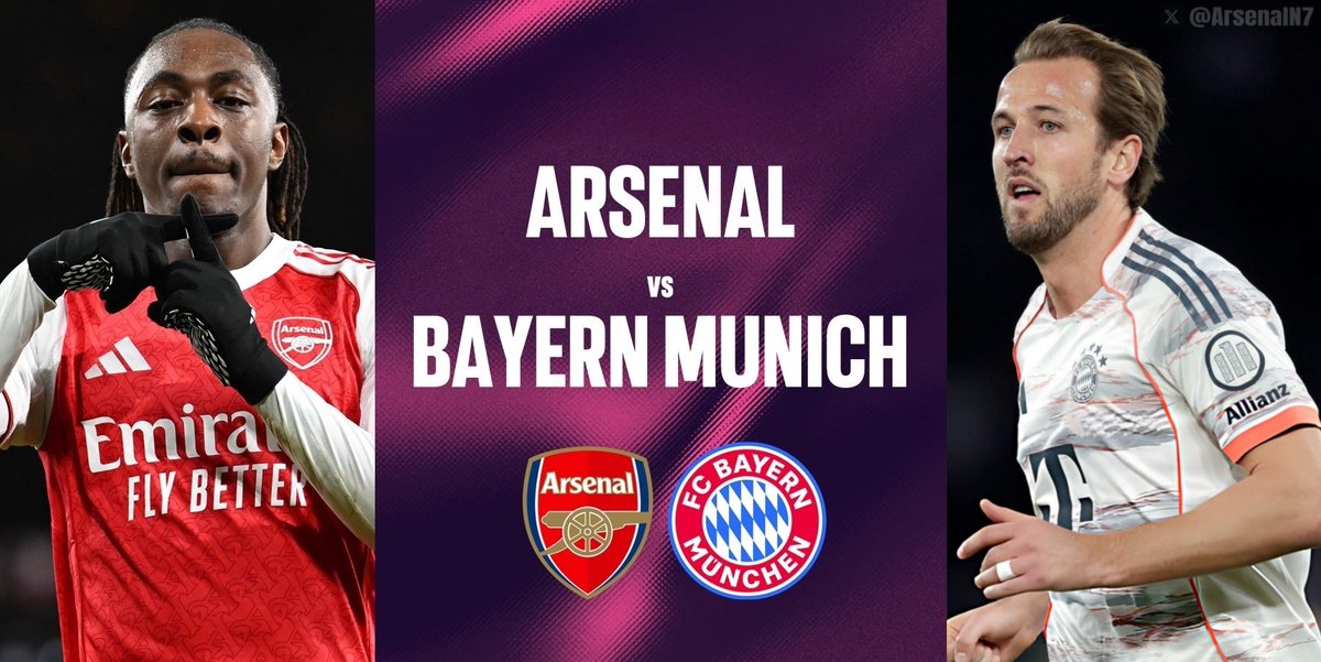 Predict the full-time score of this Arsenal vs Bayern Munich game and get $25 and a shoutout. (1 winner selected at random)

Must be following me ✅