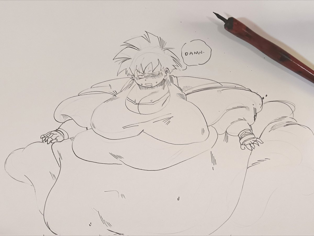 Videl and some DBZ stuff as well
I did these with a "mangaka pen" it was really fun to work with it but messy, and I also noticed while I was away this weekend my messages didn't sent :( so I'm trying to reply back, so I'll be answering dms don't worry