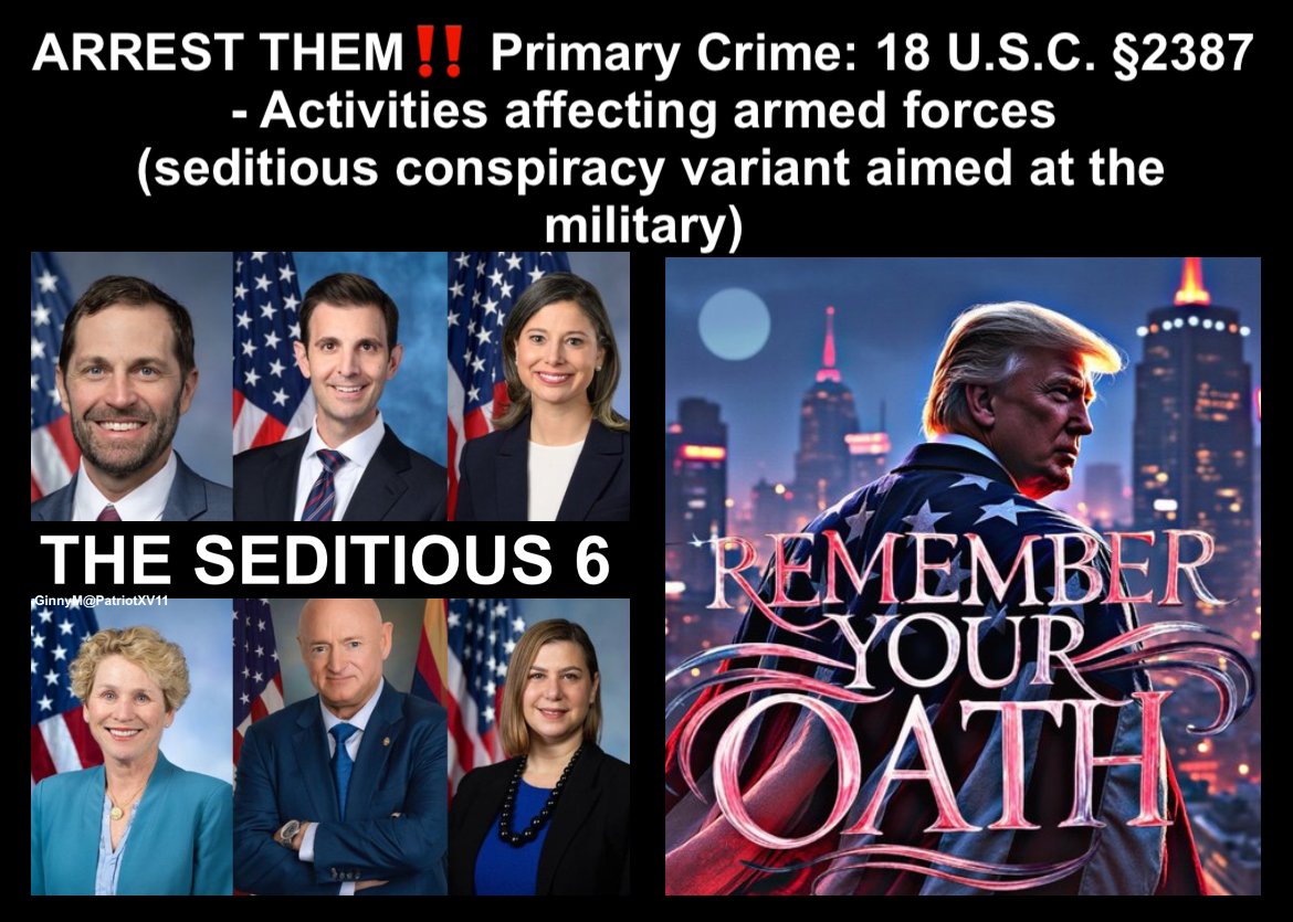 <a href="/CaptMarkKelly/">Captain Mark Kelly</a> Only now you have turned on your President and your Country by encouraging our American military to ignore orders given to them by our duly elected President! You are the highest ranking official in the video you released of the Seditious 6 calling for an insurrection! You need