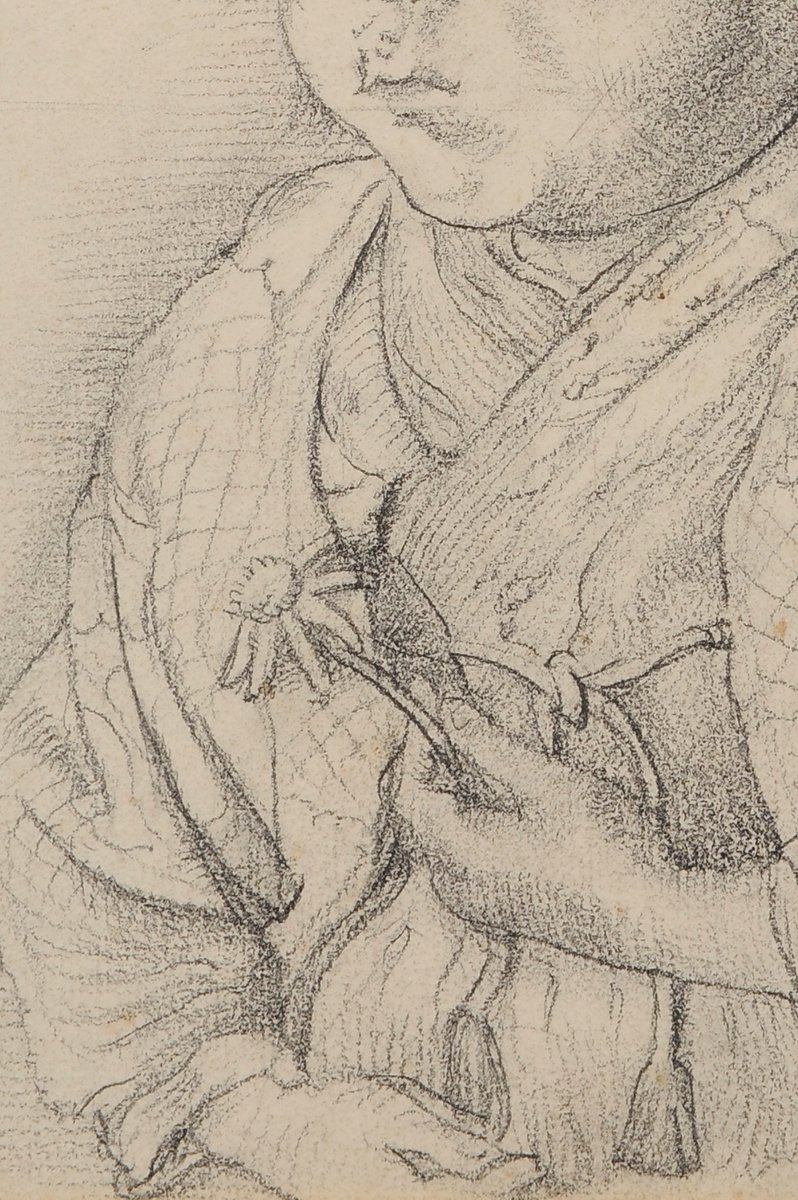 岸田劉生 村娘之図】 本作は、ちょうど107年前にあたる1918年11月26日